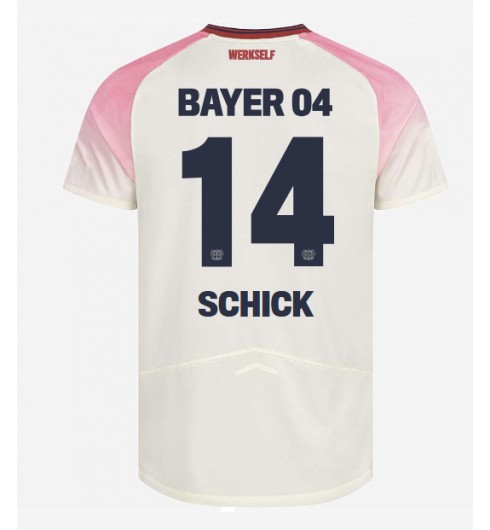 Bayer Leverkusen Patrik Schick #14 Venkovní Dres 2025-26 Krátký Rukáv Bayer Leverkusen Patrik Schick #14 Venkovní Dres 2025-26 Krátký Rukáv